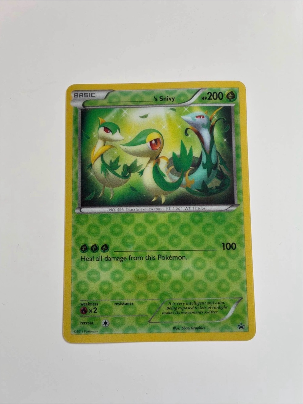 Snivy Jumbo Promo édition japonaise